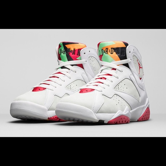 AIR JORDAN 7 RETRO "HARE" - Picture 1 of 7